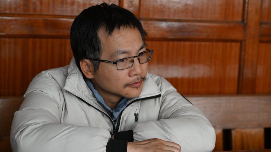 File image of Chinese National, Chen Guang, wanted in Uganda in connection with fraud