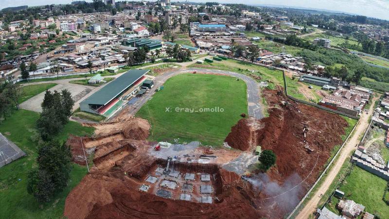 File image of the Kiprugut Chumo Stadium