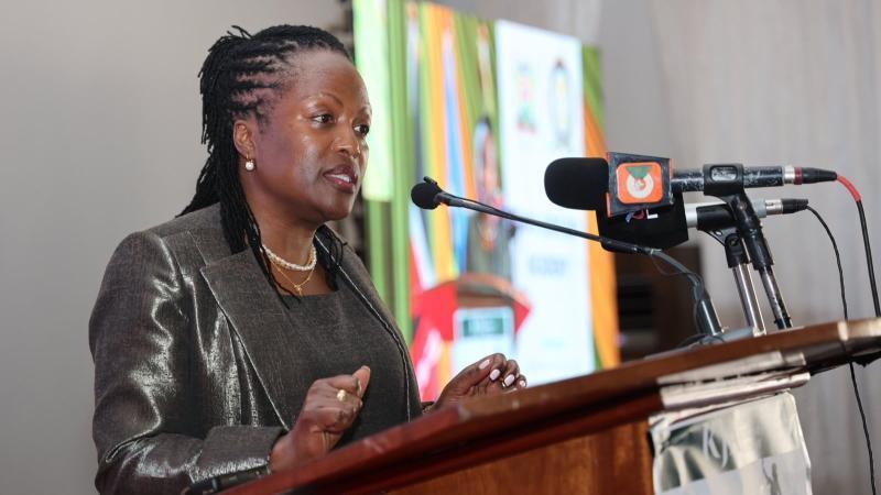 File image of JSC Secretary Winfridah Mokaya