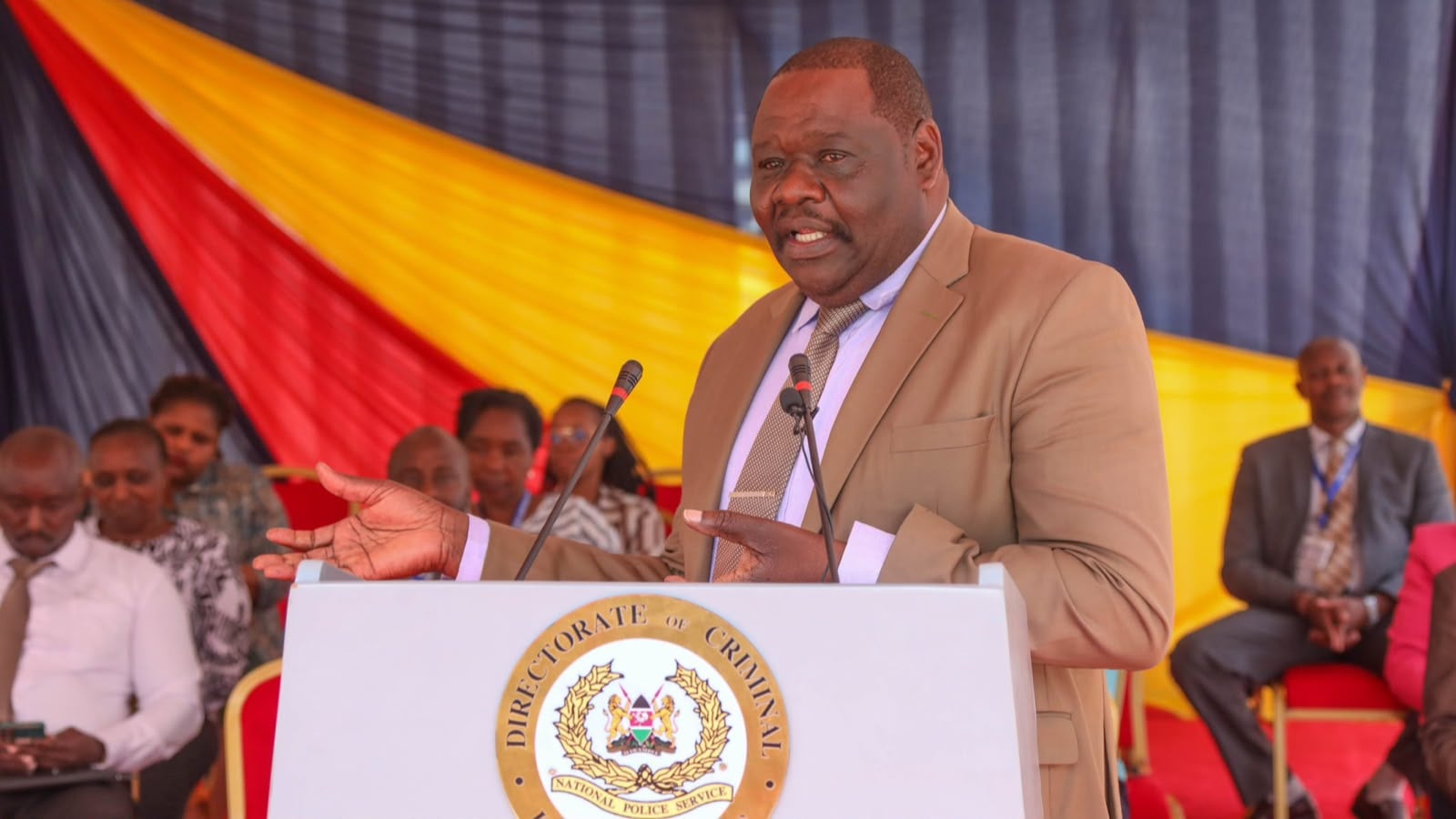 File image of the Deputy Director of the Directorate of Criminal Investigations (DCI) John Onyango