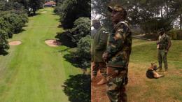 File image of the Muthaiga Golf Club and Kenya Forest Service officers