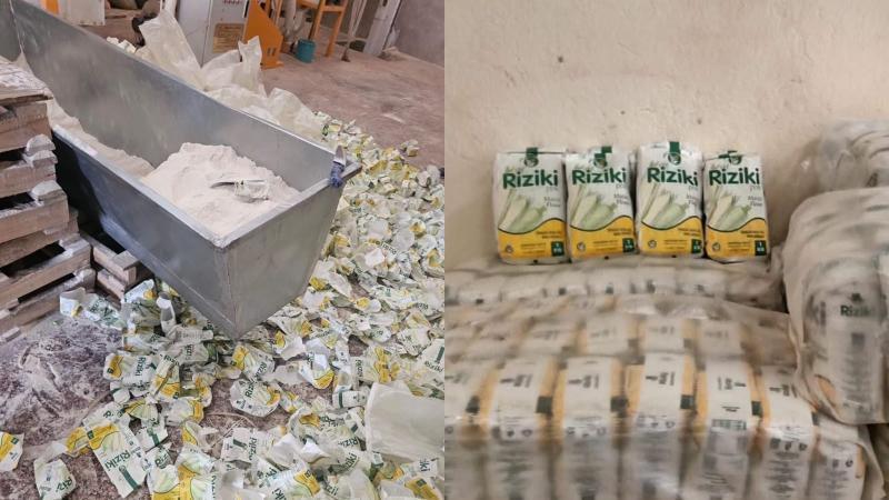 File image of the counterfeit maize flour operation