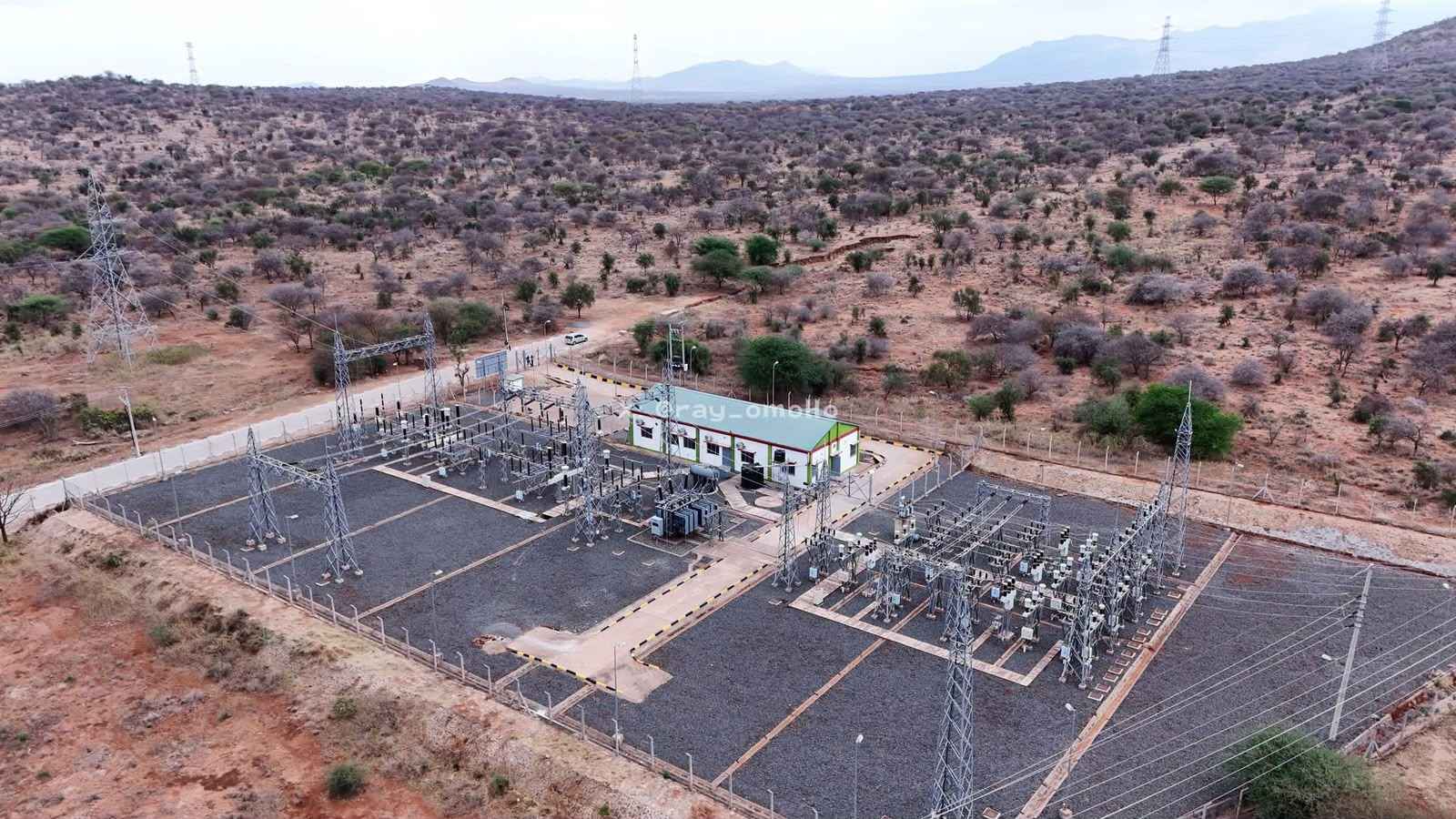 File image of the Namanga Substation