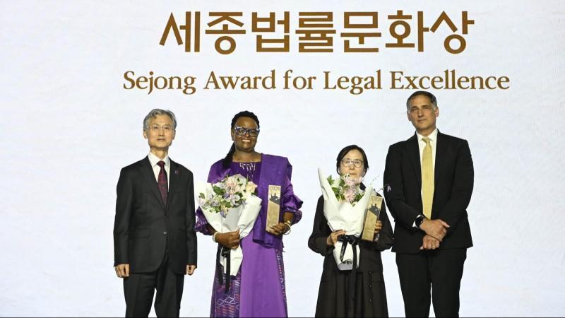 File image of Chief Justice Martha Koome after receiving the award