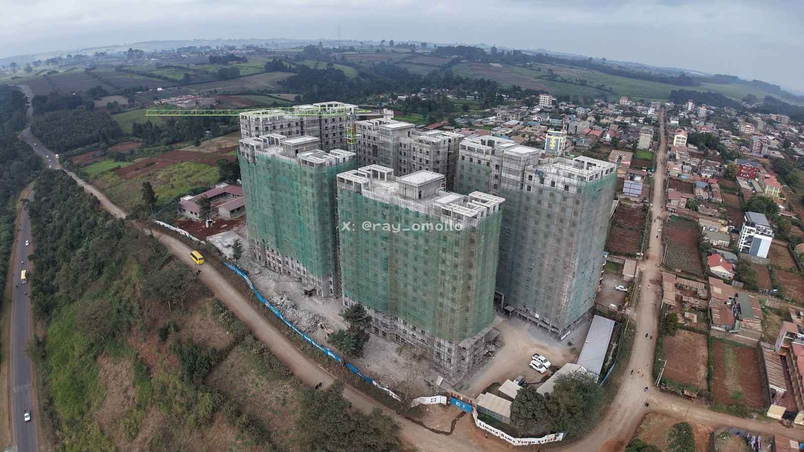 File image of the Limuru Affordable Housing Project