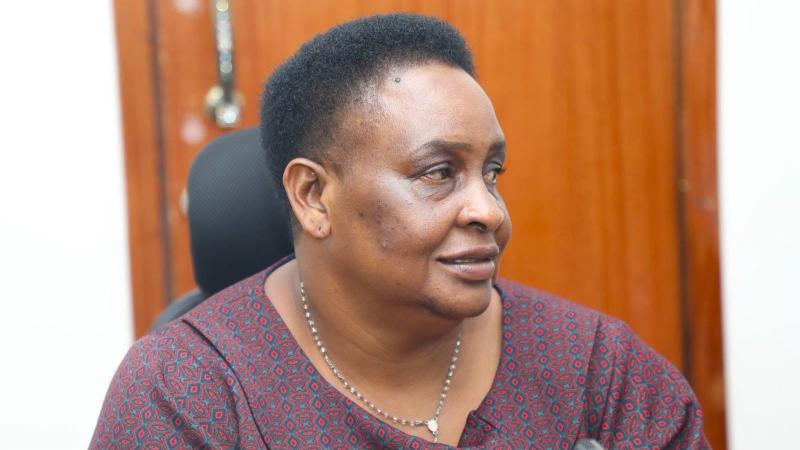 File image of Nominated Senator Consolata Wakwabubi