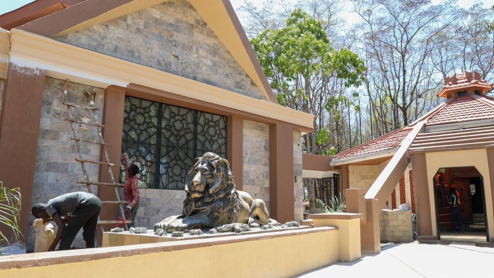 File image of the Raila Amolo Odinga Mausoleum at Kang’o ka Jaramogi
