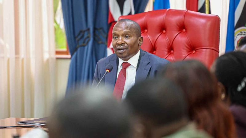 File image of Deputy President Kithure Kindiki