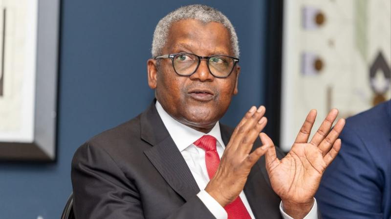 File image of Aliko Dangote