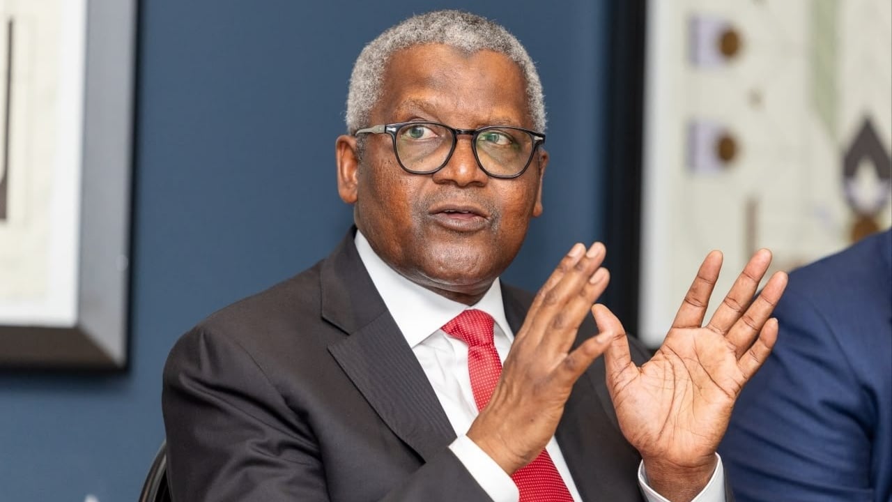 File image of Aliko Dangote