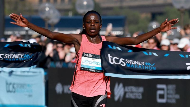 File image of Peres Jepchirchir
