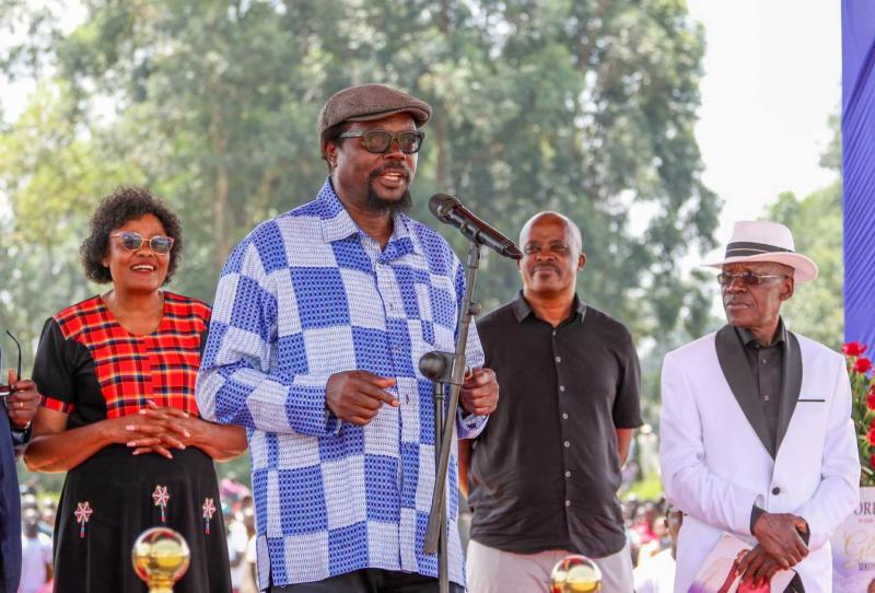 File image of former Kanduyi MP Wafula Wamunyinyi.