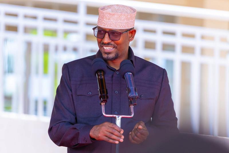 File image of Wajir Governor Ahmed Abdullahi.