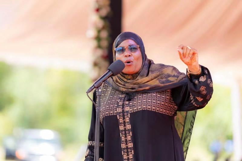 File image of Kwale Governor Fatuma Achani.