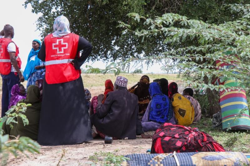 File image of Tana River residents affected by floods.