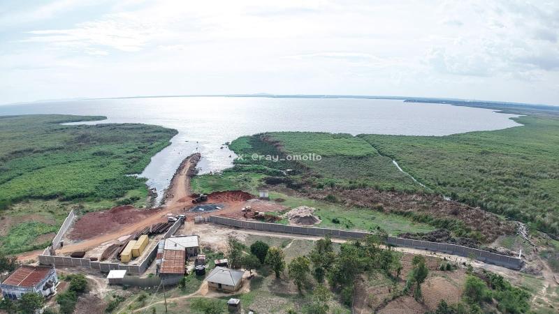 File image of construction works at Sio Port Pier