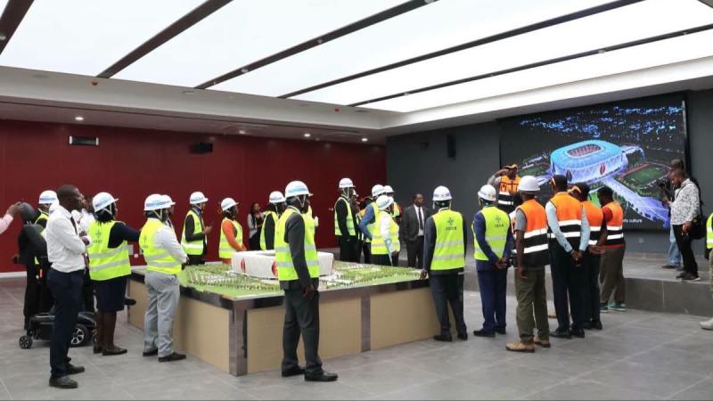 File image of the National Assembly Sports and Culture Committee at the Raila Odinga Talanta Stadium