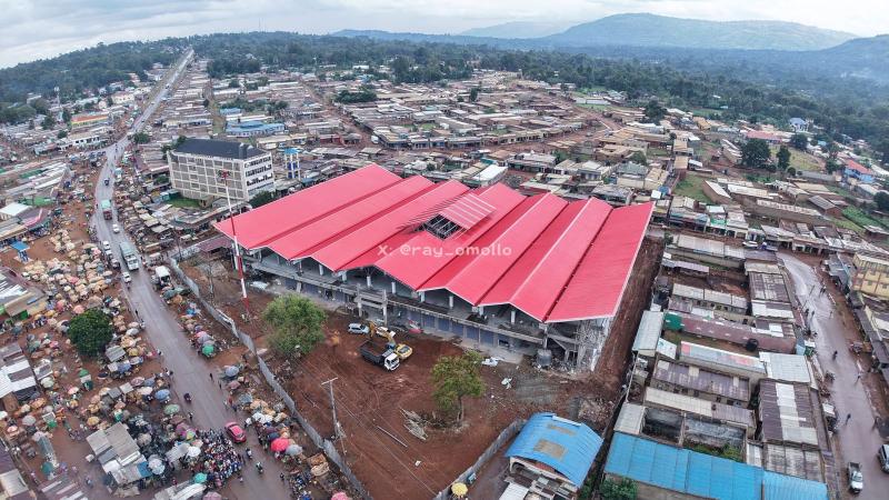 File image of Chwele Market in Bungoma County