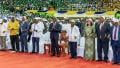 File image of President William Ruto during the World Teachers' Day in Kasarani