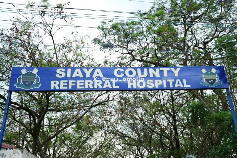 File image of the Siaya County Referral Hospital