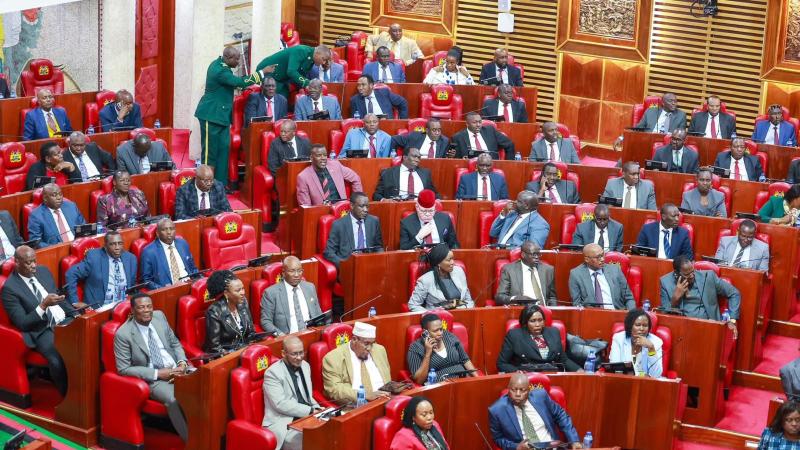 File image of MPs in the National Assembly