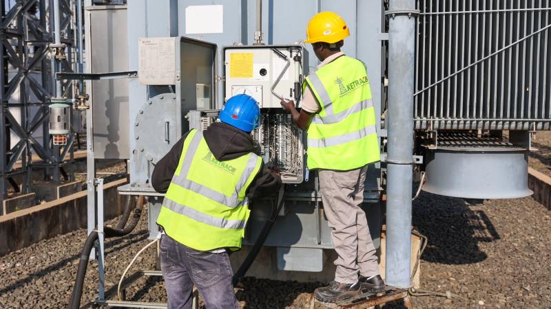 File image of KETRACO technicians