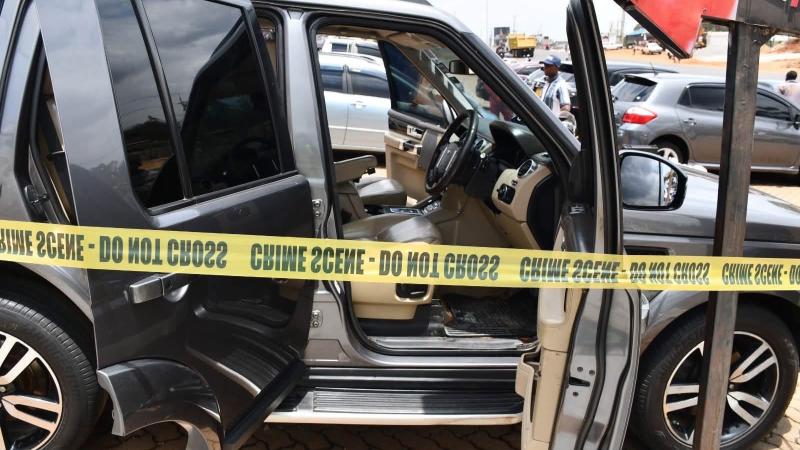 File image of the recovered vehicle