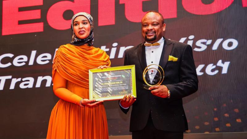 File image of Culture and Heritage Principal Secretary Ummi Bashir receiving the award