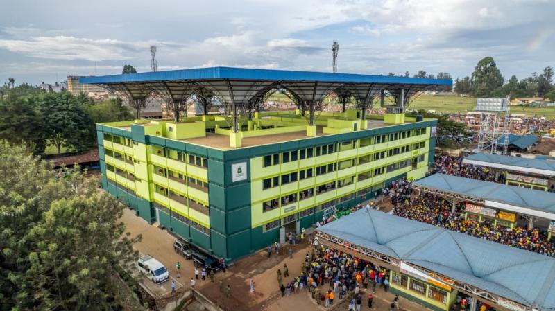 File image of the Masinde Muliro Market in Kitale