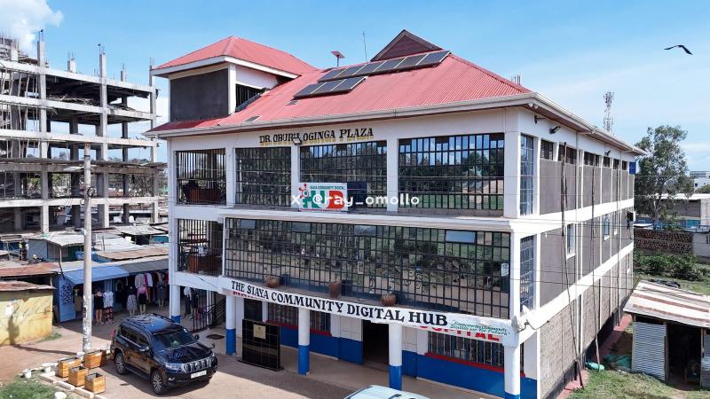 File image of the Community Digital Hub in Siaya County