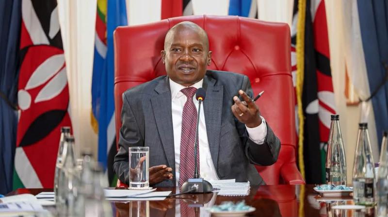 File image of Deputy President Kithure Kindiki