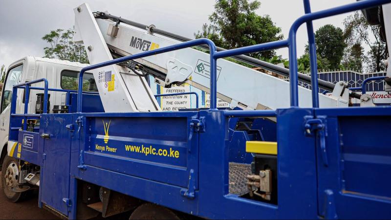 File image of a Kenya Power truck