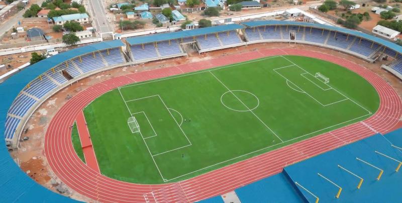 File image of Ahmed Khalif Stadium in Wajir County