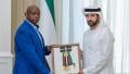 File image of Dubai Crown Prince Sheikh Hamdan bin Mohammed bin Rashid Al Maktoum presenting the honour