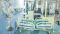 File image of an Ebola isolation facility